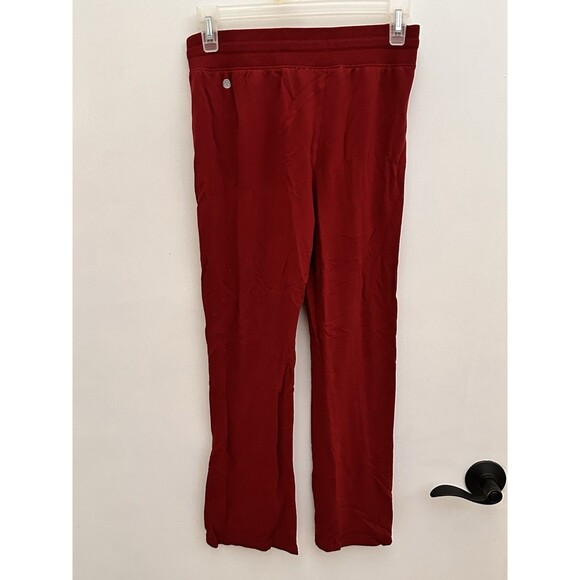 Zella Girls Red 2 Piece Set Outfit XL Top Long Sleeve Pants Large Straight Leg - Picture 9 of 12